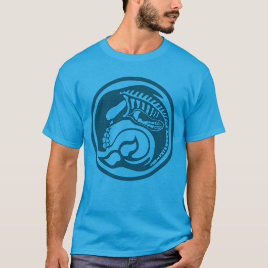 T-shirt skeleorca (Devant)