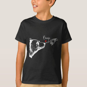 T-shirt Skeleton Boop Bear Drôle Halloween Fille Hommes Fe