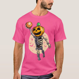 T-shirt Skeleton Citrouille Baller