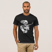 T-shirt Skeleton cool - Grunge & Emo Streetwear (Devant entier)