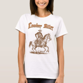T-shirt Skeleton Cowboy Killer