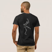 T-shirt Skeleton Dance Party (Dos entier)