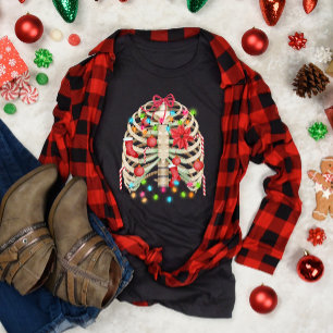 T-shirt Skeleton de Noël
