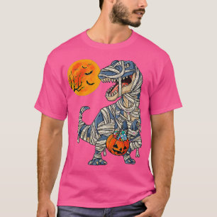 T-shirt Skeleton équitation maman Dinosaur T rex Halloween
