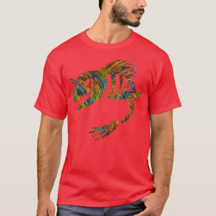 T-shirt Skeleton Fish