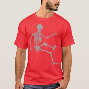 T-shirt Skeleton Flown on Space par Tobe Fonseca