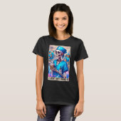 T-shirt Skeleton Funny Tarot Card Nuit Shift Squad Hallow (Devant entier)