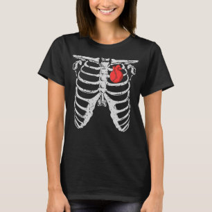 T-shirt Skeleton Joueur de baseball enfants de baseball Ha
