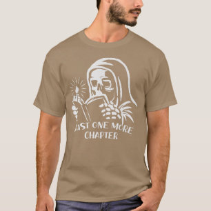 T-shirt Skeleton Livre de lecture juste un autre chapitre