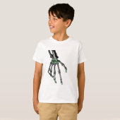 T-SHIRT SKELETON MAIN DU SORT (Devant entier)