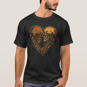 T-shirt Skeleton Rock Main Black History Mois BLM Melanin