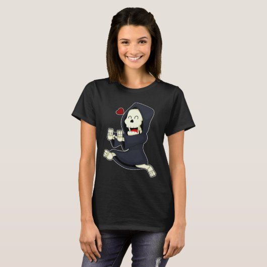 T-shirt Skeleton Runner (Devant entier)