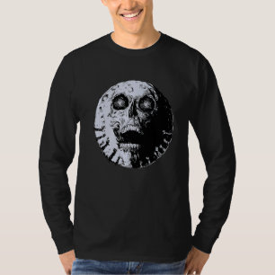 T-shirt Skeleton Scary Faced Planet