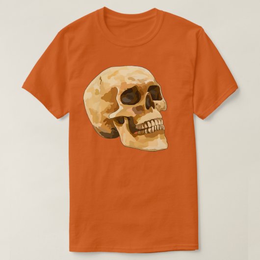 T-shirt Skeleton Skull (Design devant)