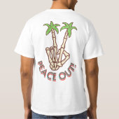 T-SHIRT SKELETON/ SORTIE LA PAIX ! / DRK EMPIRE (Dos)