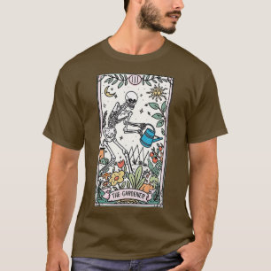 T-shirt Skeleton Waters Plantes Drôle Plante Jardinage Gar