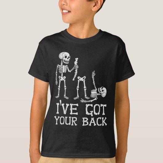 T-shirt Skeletons Halloween J'Ai Votre Costume Ck Hommes Q (Devant)