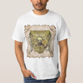 T-shirt Skeletons Shield (Devant)