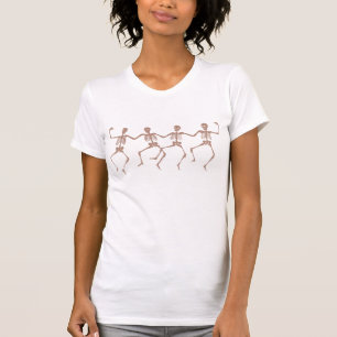 T-shirt Skeletos dansants