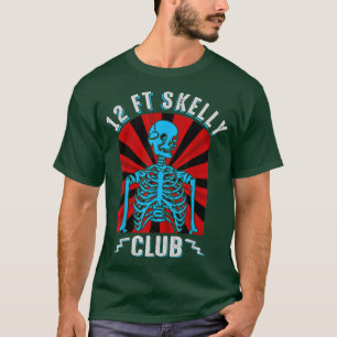 T-shirt Skelly Club Halloween 12 pieds Skeleton Appre