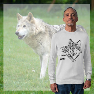 T-shirt Sketch de Lone Wolf