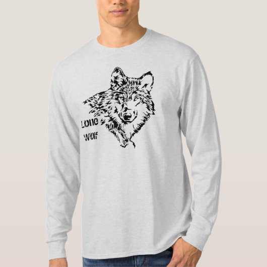 T-shirt Sketch de Lone Wolf (Devant)