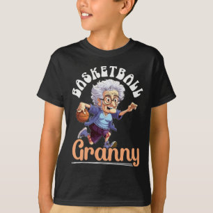 T-shirt Sketll Granny Grand-mère Grand-mère Sketll Fan