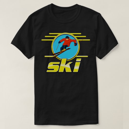 T-shirt Ski 1 (Design devant)