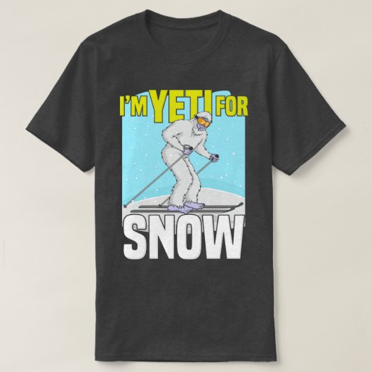 T-shirt Ski 4 (Design devant)