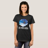 T-shirt Ski Alpin Freeride Vous Plus Tard (Devant entier)