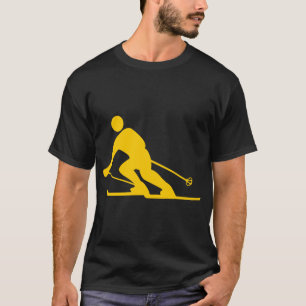T-shirt Ski - Ambre