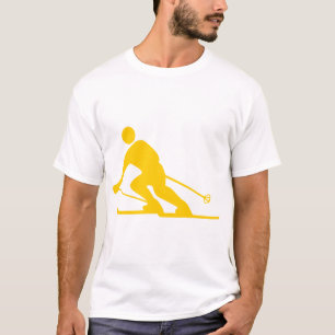 T-shirt Ski - Ambre