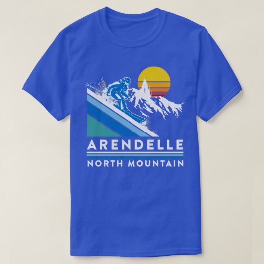 T-shirt Ski Arendelle3 (Design devant)