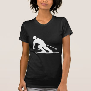 T-shirt Ski - Blanc