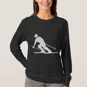 T-shirt Ski - Blanc