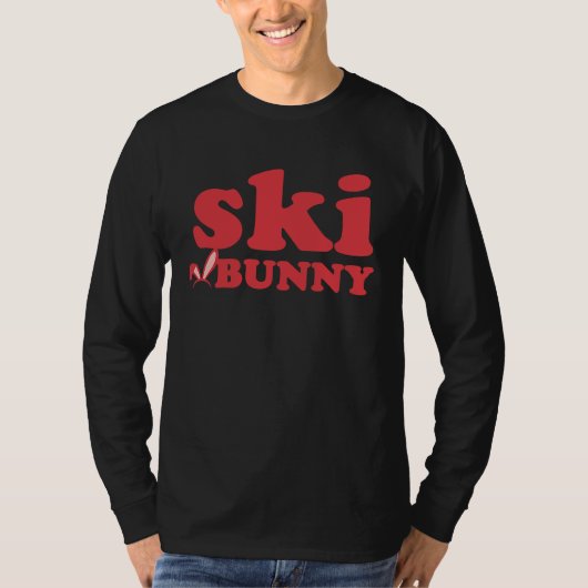 T-shirt Ski Bunny Winter Sports (Devant)
