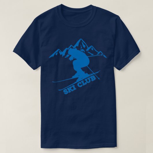T-shirt Ski Club (Design devant)
