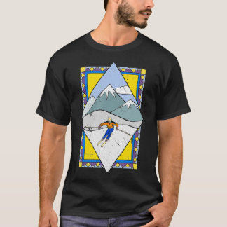 T-shirt Ski Conception autonome Ski et snowboard
