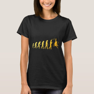 T-shirt Ski cool Art Pour Hommes Femmes Ski Thématique Ski