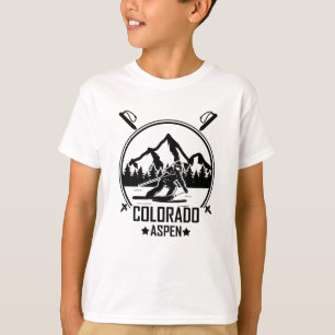 T-shirt Ski d'Aspen Colorado