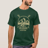 T-shirt Ski d'Aspen Colorado (Devant)