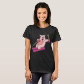 T-shirt Ski de cochon (Devant entier)