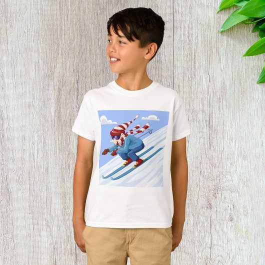 T-shirt Ski de descente