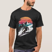 T-shirt Ski de fond (Devant)