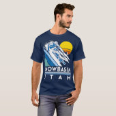 T-shirt Ski de fond (Devant entier)