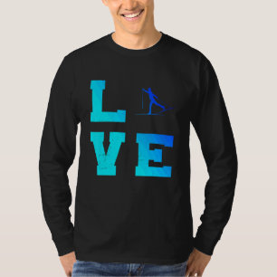 T-shirt Ski de fond Classique Ski de fond