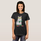 T-shirt Ski de Hamster (Devant entier)