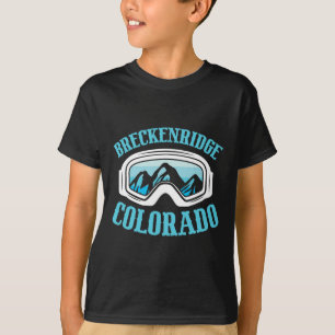T-shirt Ski de montagne Breckenridge Colorado Ski de monta
