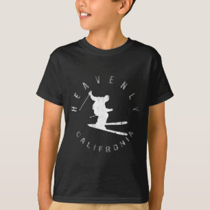 T-shirt Ski de montagne paradisiaque Snowboard Hiver C