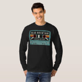 T-shirt Ski de montagne Retro Bear (Devant entier)